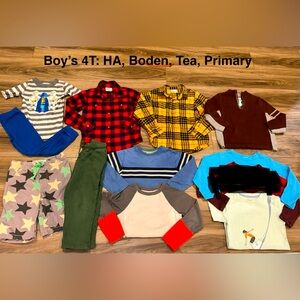 Boy’s Higher End 4/5 Clothing Bundle